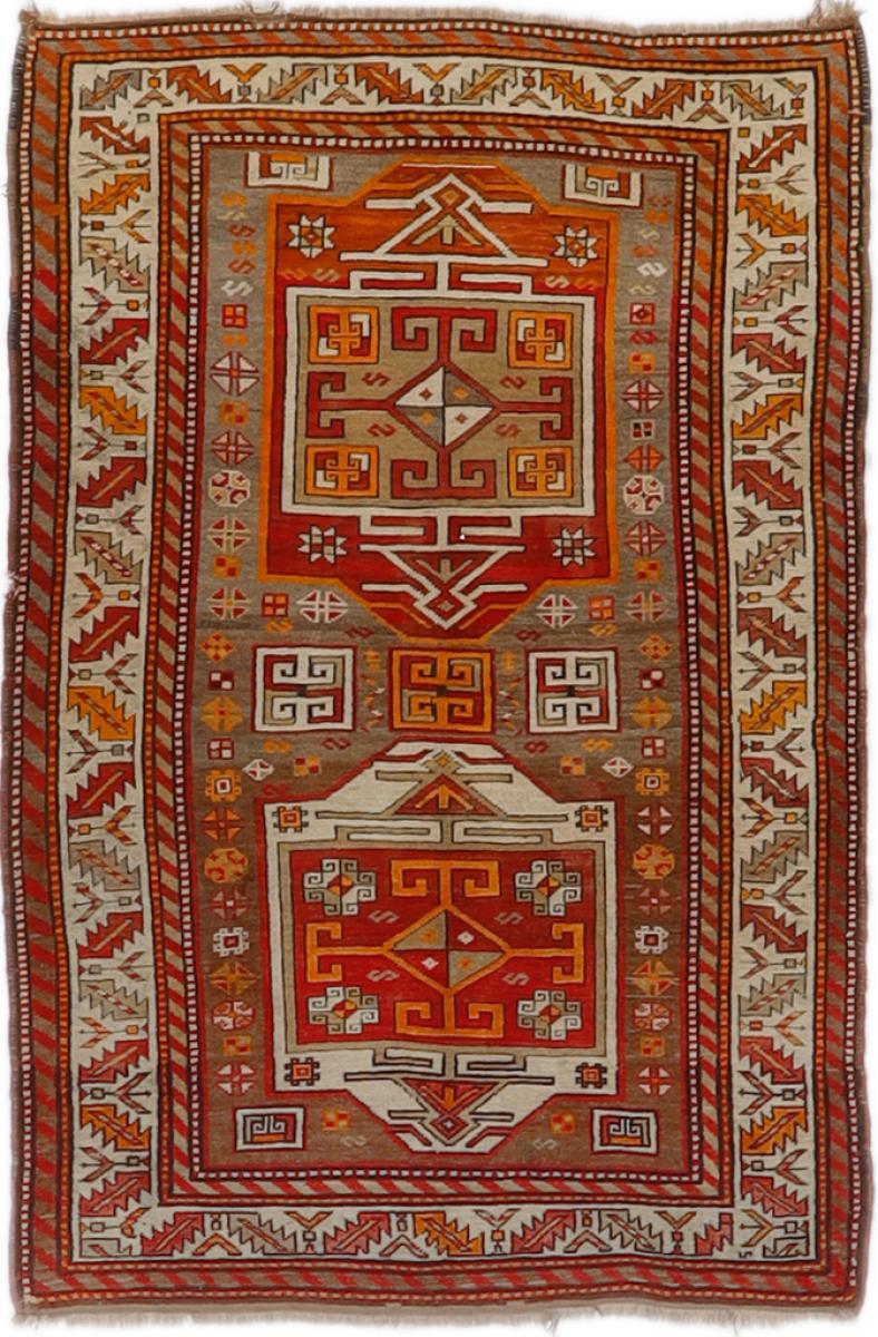 Tapete russo Kazak Antigo 189x124 189x124, Tapete persa Atado à mão