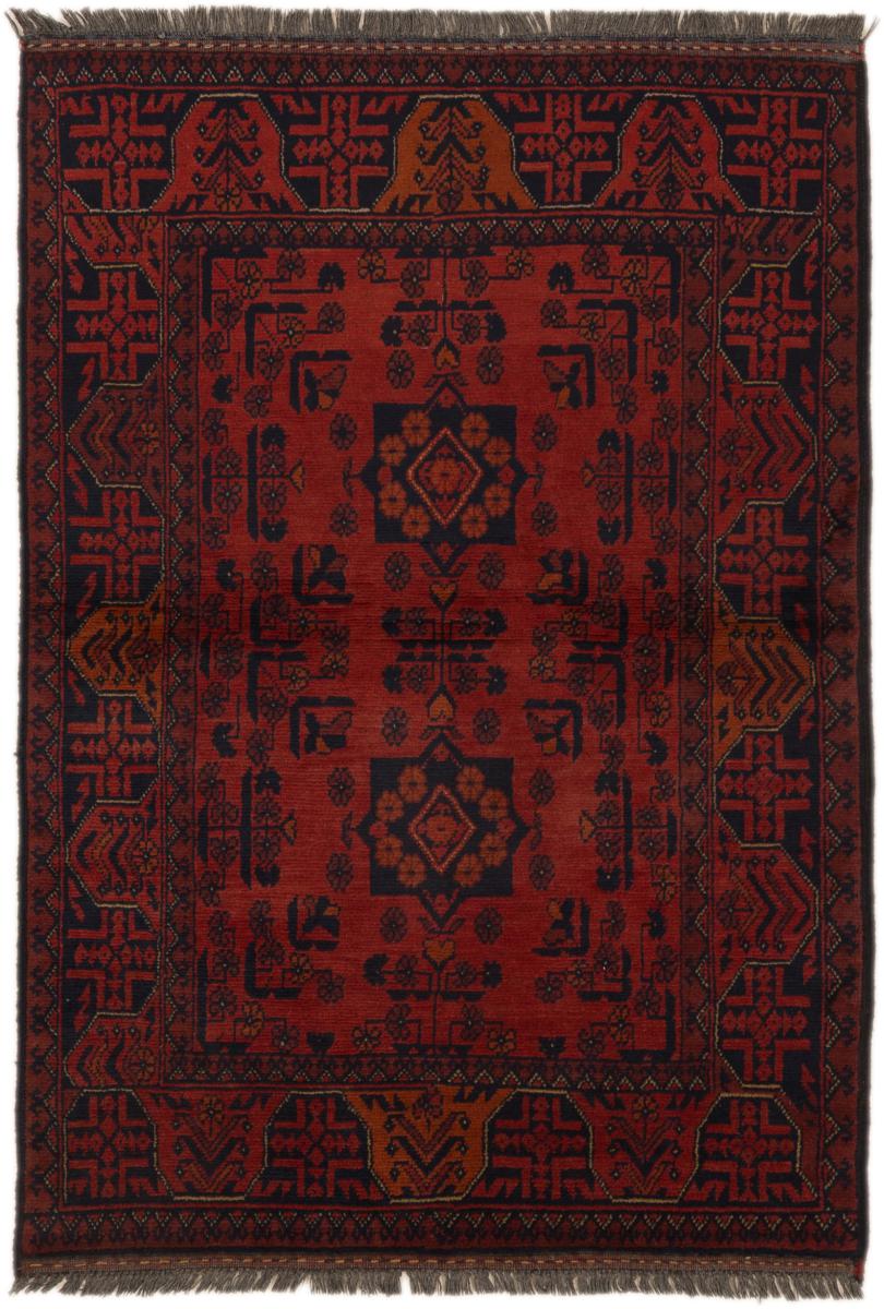 Tapis afghan Khal Mohammadi 144x99 144x99, Tapis persan Noué à la main