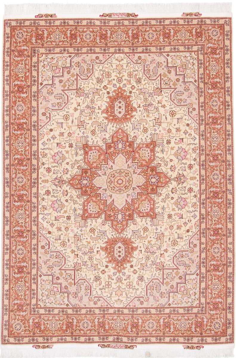 Tapete persa Tabriz 50Raj 211x151 211x151, Tapete persa Atado à mão