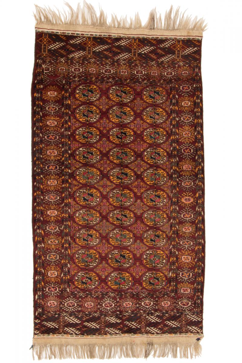 Afghan rug Turkaman 198x113 198x113, Persian Rug Knotted by hand