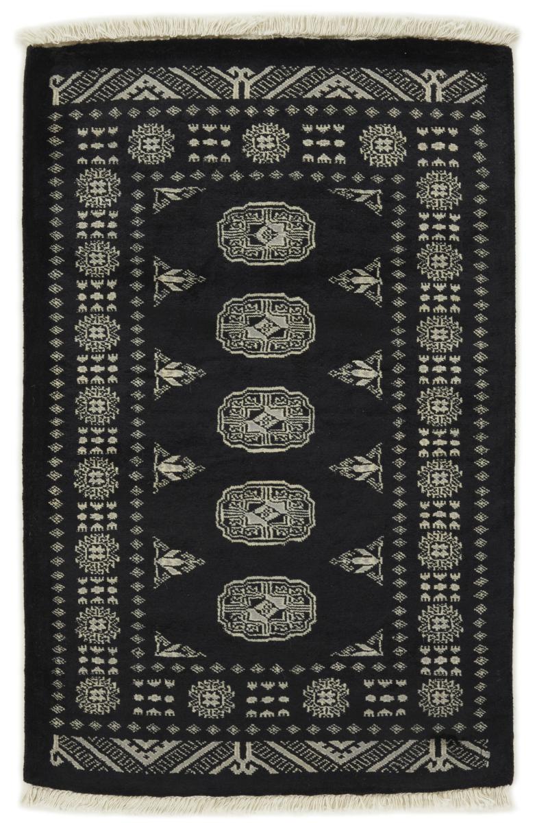 Tappeto pakistano Pakistan Buchara 3ply 128x84 128x84, Tappeto persiano Annodato a mano