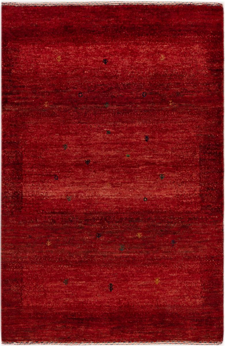 Tapete persa Persa Gabbeh Kashkuli Banafsheh 117x79 117x79, Tapete persa Atado à mão