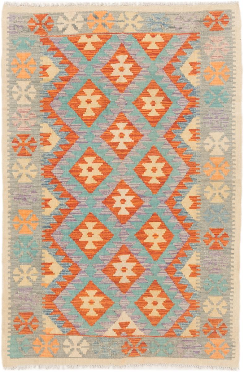 Tapete afegão Kilim Afegão 153x104 153x104, Tapete persa Tecido à mão