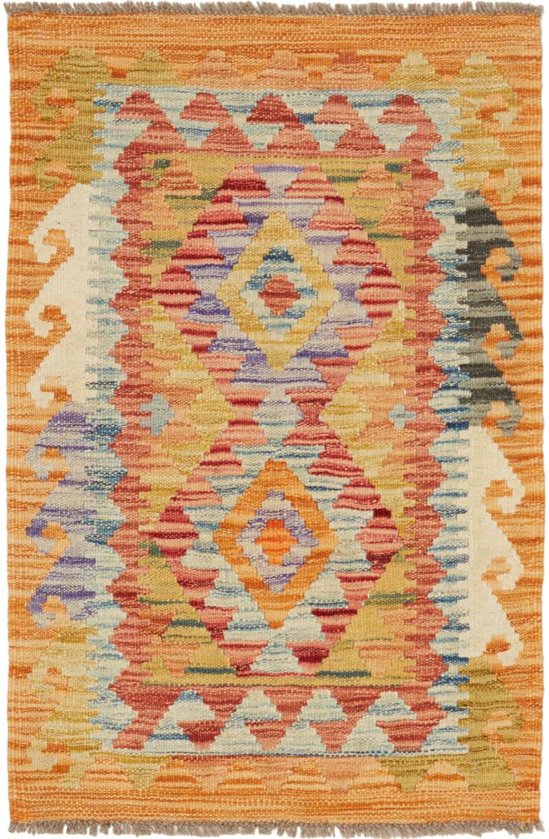 Tapete afegão Kilim Afegão 89x60 89x60, Tapete persa Tecido à mão