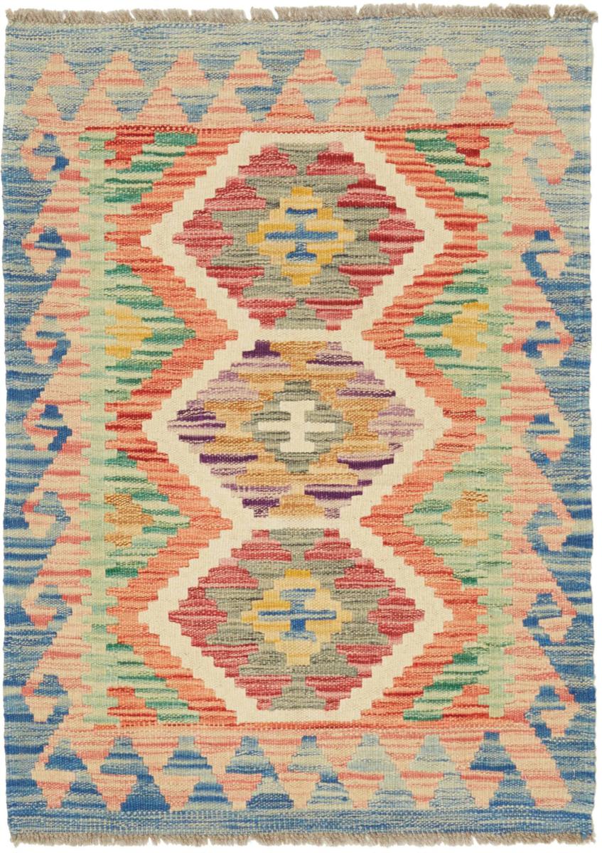 Tapete afegão Kilim Afegão 89x62 89x62, Tapete persa Tecido à mão