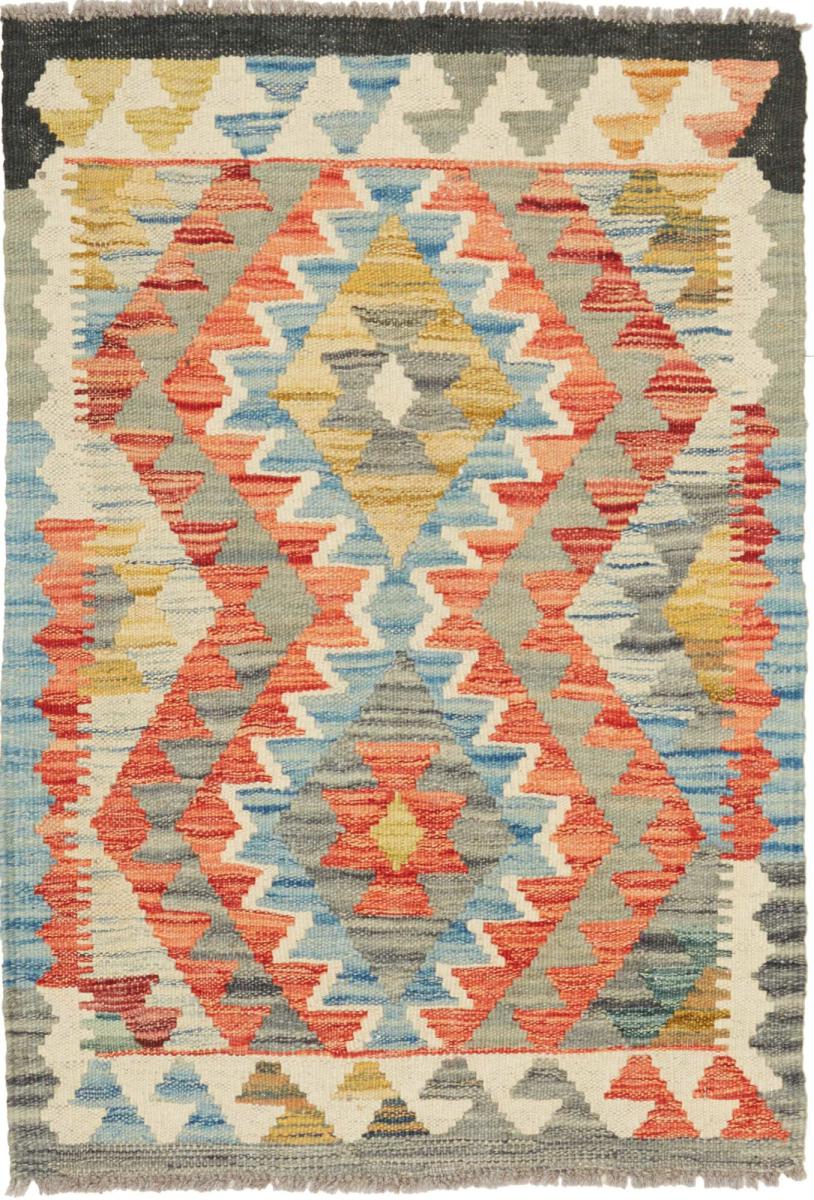 Tapete afegão Kilim Afegão 89x63 89x63, Tapete persa Tecido à mão