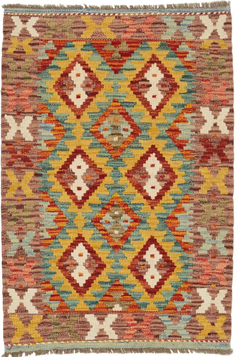 Afgán szőnyeg Kilim Afgán 89x63 89x63, Perzsa szőnyeg szőttesek