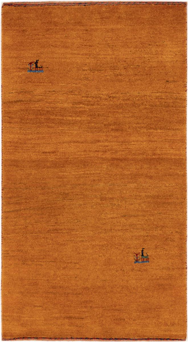 Tapete persa Persa Gabbeh Kashkuli Banafsheh 128x69 128x69, Tapete persa Atado à mão