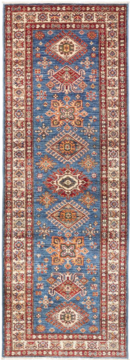 Tapete paquistanês Kazak 246x82 246x82, Tapete persa Atado à mão