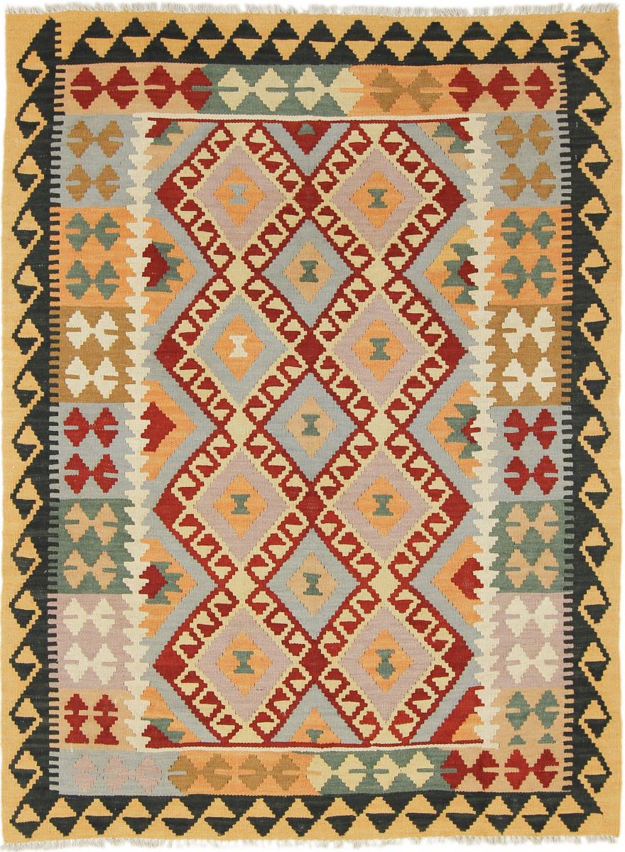 Tapete afegão Kilim Afegão 178x134 178x134, Tapete persa Tecido à mão