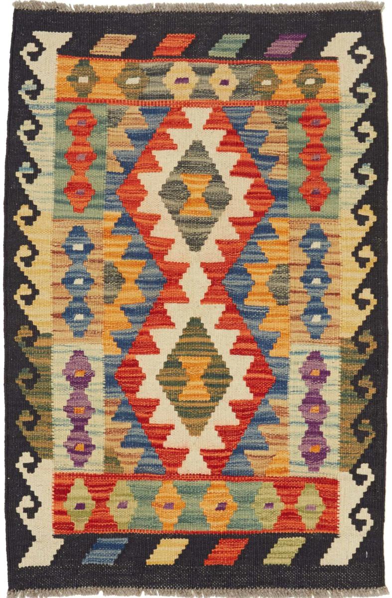 Tapete afegão Kilim Afegão 93x60 93x60, Tapete persa Tecido à mão