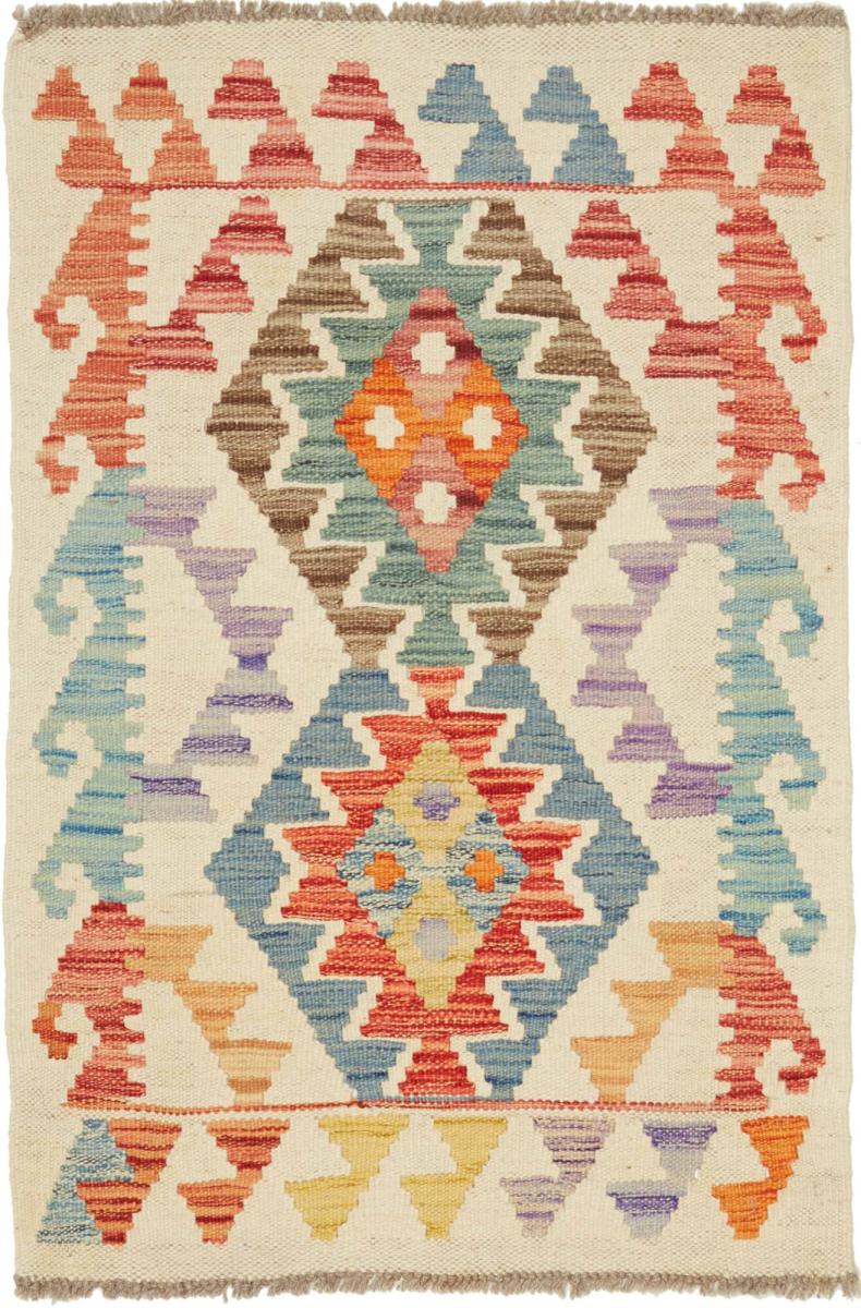 Tapete afegão Kilim Afegão 92x61 92x61, Tapete persa Tecido à mão