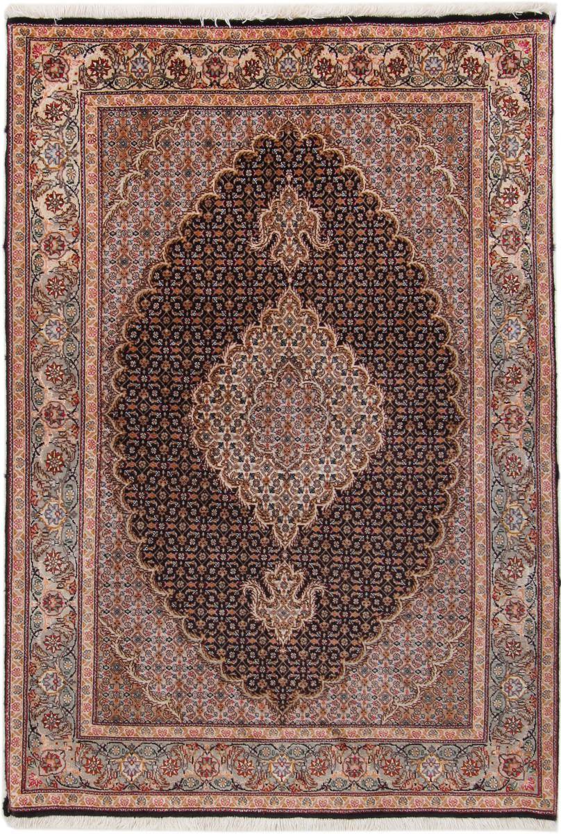 Tapete persa Tabriz 147x101 147x101, Tapete persa Atado à mão