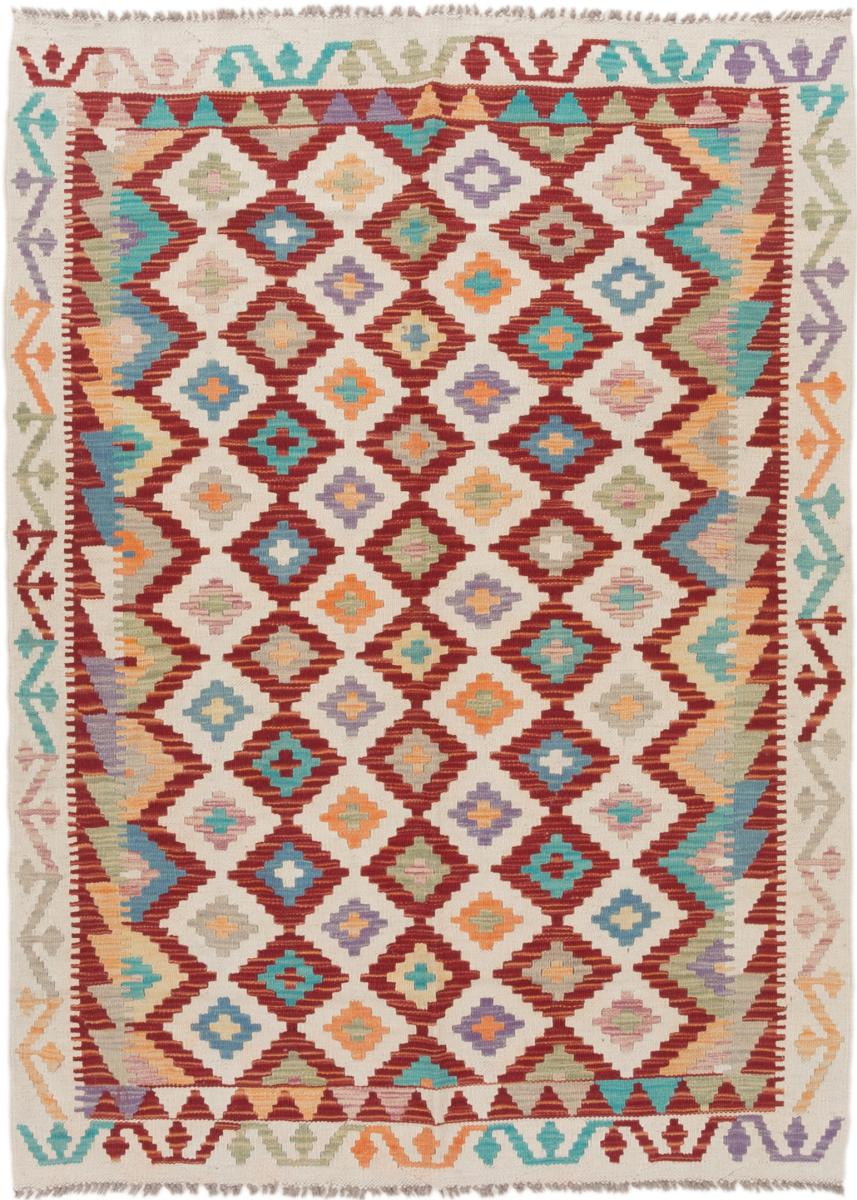 Tapete afegão Kilim Afegão 176x127 176x127, Tapete persa Tecido à mão