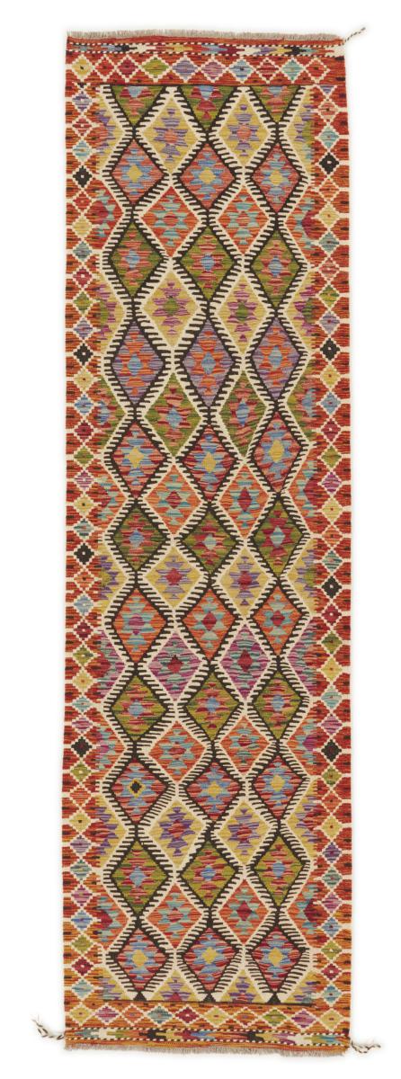 Pakistaans tapijt Kilim Afghan 292x81 292x81, Perzisch tapijt Handgeweven