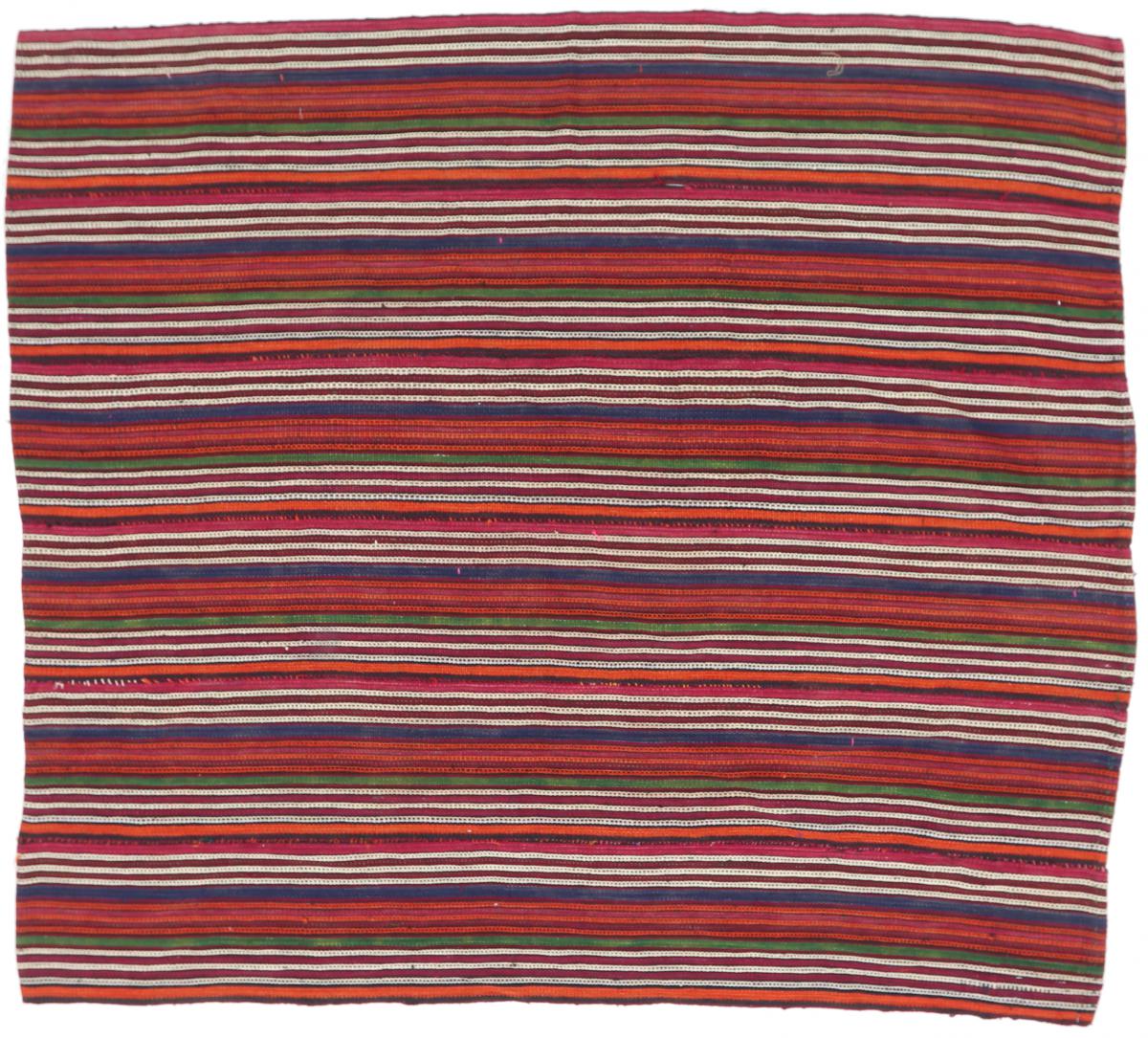 Tapete persa Kilim Fars Azerbaijan 6'3"x5'8" 6'3"x5'8", Tapete persa Tecido à mão