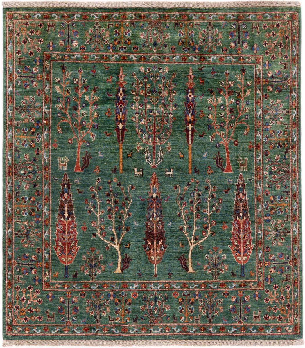Pakisztáni szőnyeg Ziegler Farahan 163x149 163x149, Perzsa szőnyeg Kézzel csomózott