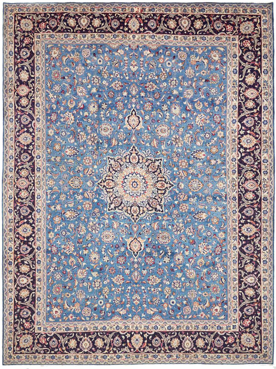 Tapis persan Kashan 396x297 396x297, Tapis persan Noué à la main