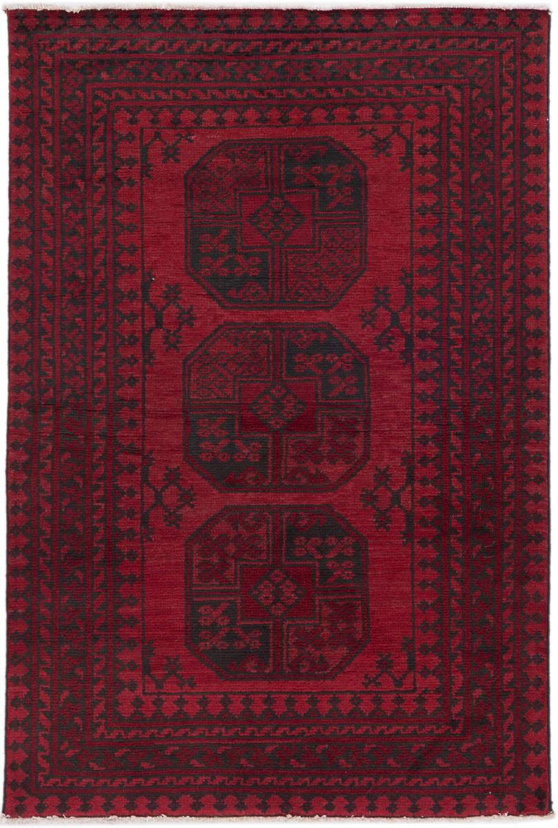 Afghaans tapijt Afghan Akhche 148x98 148x98, Perzisch tapijt Handgeknoopte