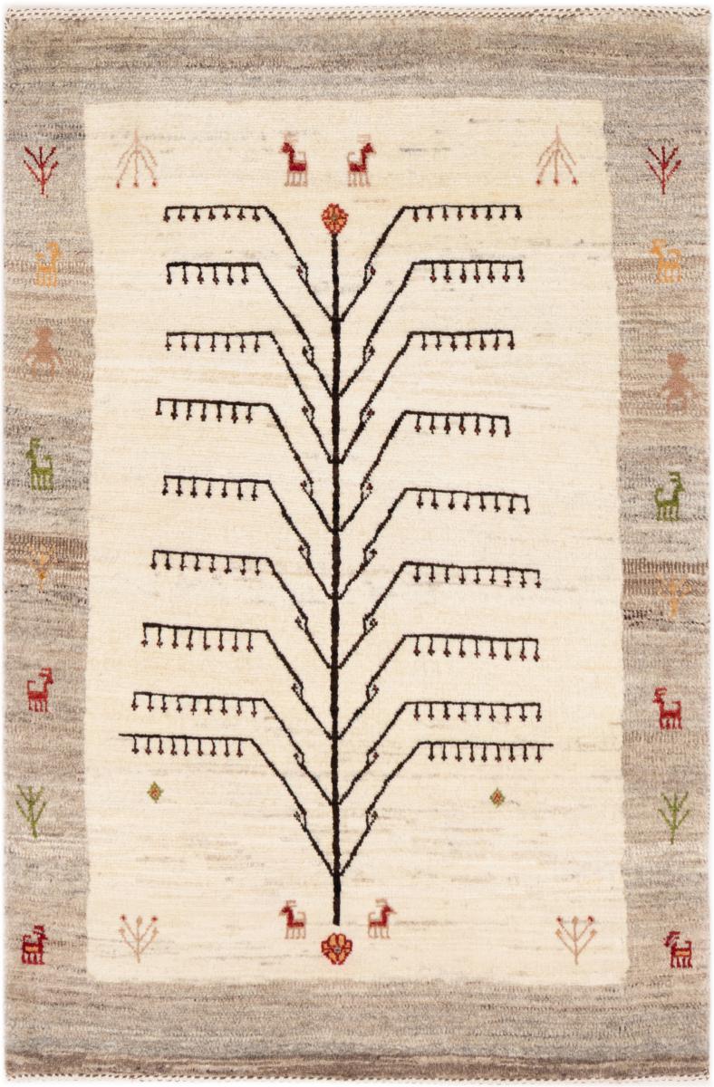 Tapete persa Persa Gabbeh Kashkuli Banafsheh 119x80 119x80, Tapete persa Atado à mão