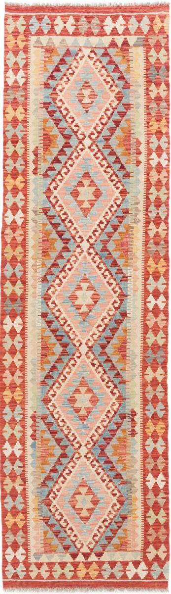 Tapete afegão Kilim Afegão 291x85 291x85, Tapete persa Tecido à mão