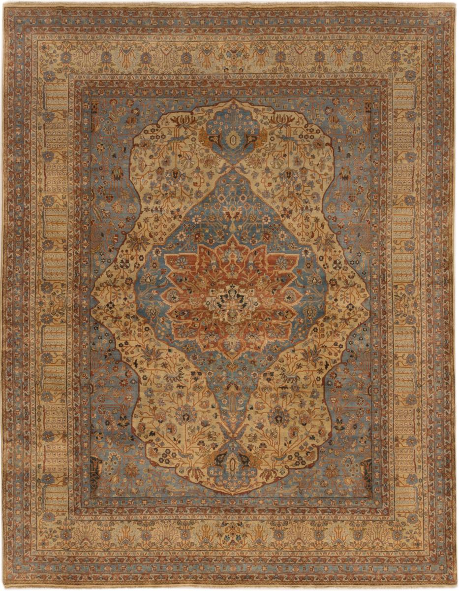Tapis indien Indo Kashan 301x236 301x236, Tapis persan Noué à la main