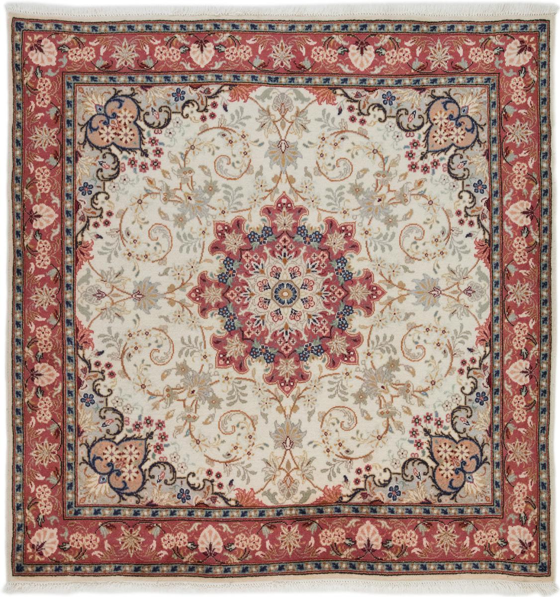 Alfombra persa Sarough 154x151 154x151, Alfombra persa Anudado a mano