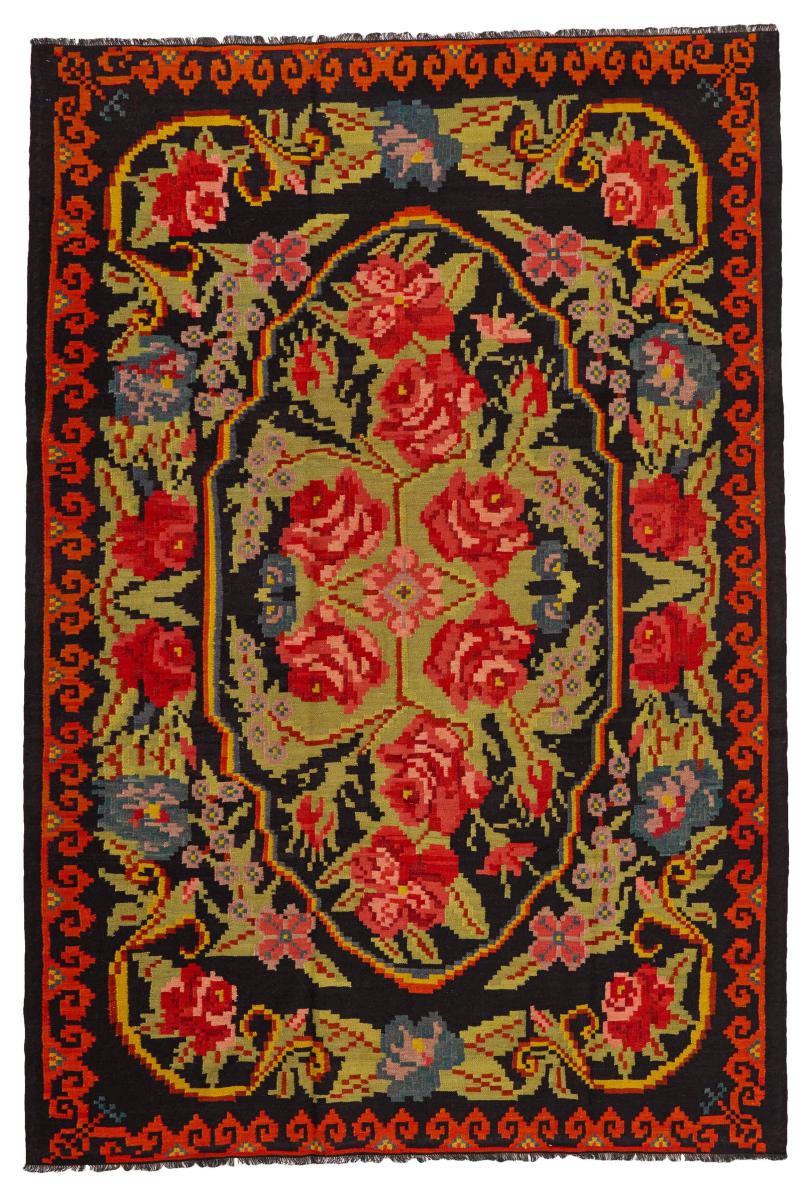  Kilim Rosen Antigo 273x183 273x183, Tapete persa Tecido à mão