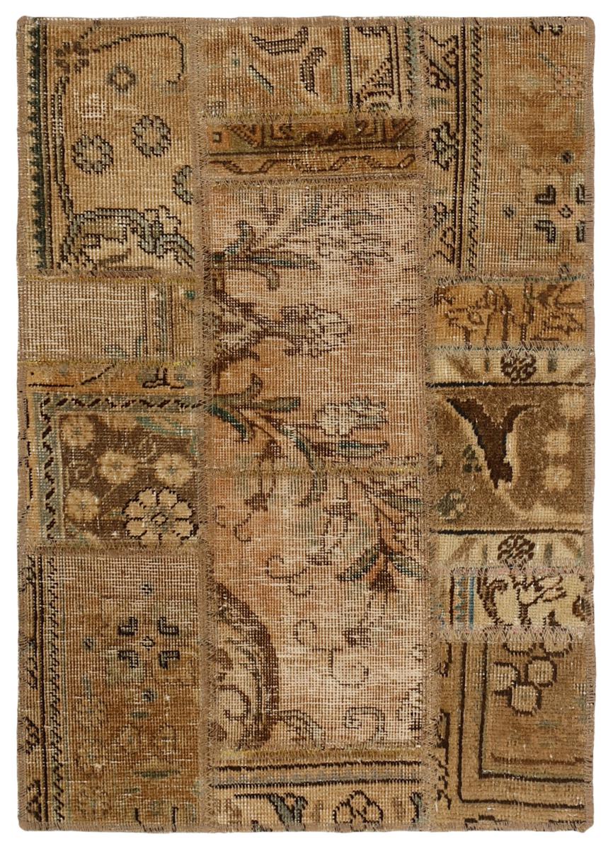 Perzisch tapijt Patchwork 91x61 91x61, Perzisch tapijt Handgeknoopte