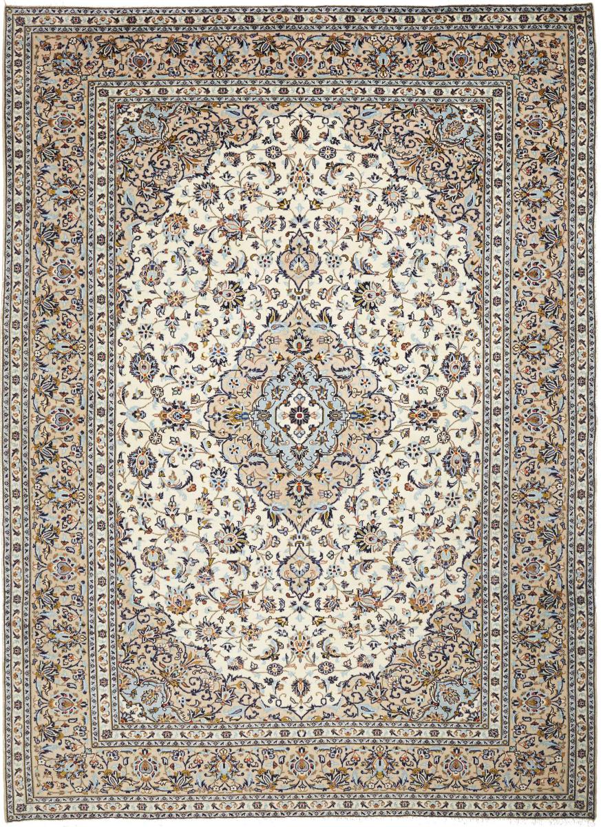 Tapis persan Kashan 339x246 339x246, Tapis persan Noué à la main