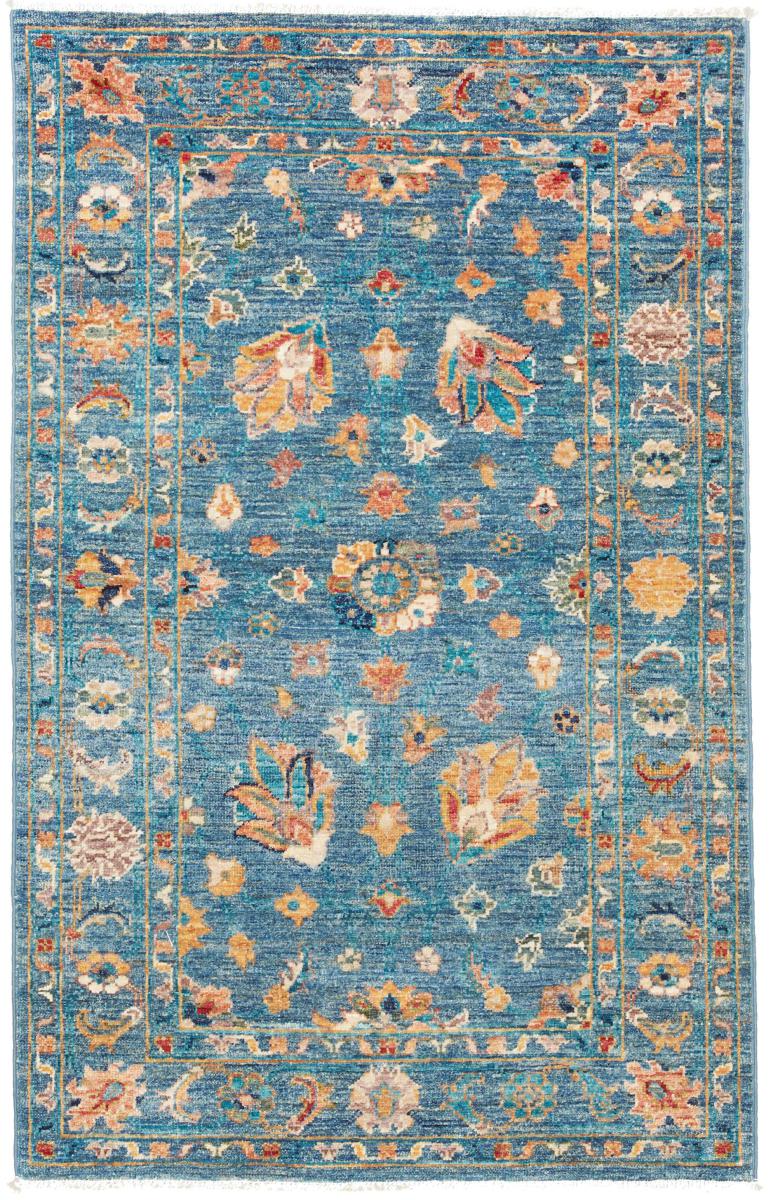 Tapis pakistanais Ziegler Design 127x80 127x80, Tapis persan Noué à la main