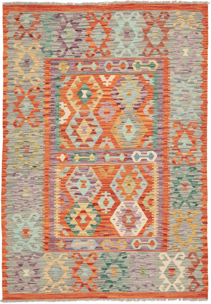 Afghan rug Kilim Afghan 197x135 197x135, Persian Rug Woven by hand