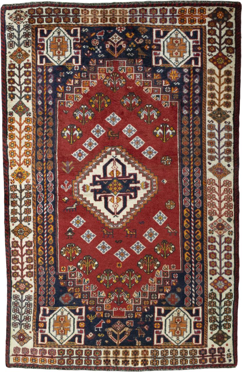 Persian Rug Shiraz 192x127 192x127, Persian Rug Knotted by hand