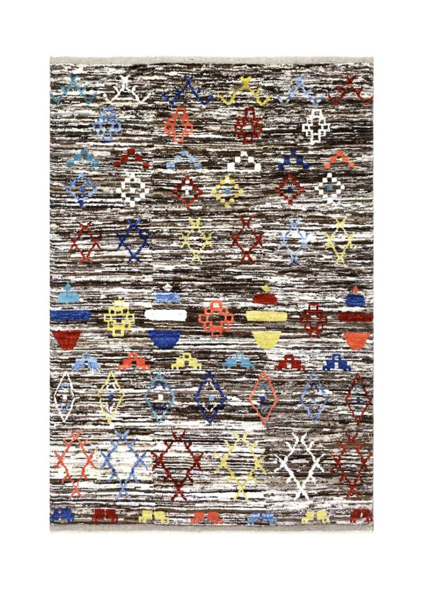 Πακιστανικό χαλί Berber Ghashghai 211x150 211x150, Περσικό χαλί Χειροποίητο με κόμπους