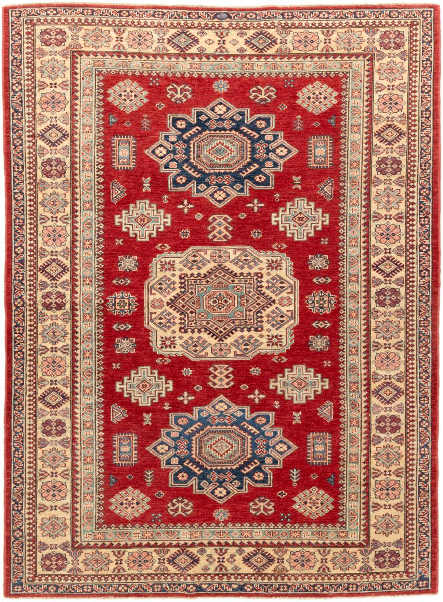 Tapete paquistanês Kazak 230x168 230x168, Tapete persa Atado à mão