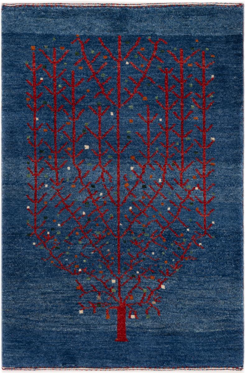 Tapete persa Persa Gabbeh Kashkuli Banafsheh 114x75 114x75, Tapete persa Atado à mão