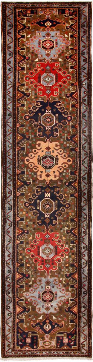 Perzisch tapijt Ghashghai Taleghan 415x105 415x105, Perzisch tapijt Handgeknoopte
