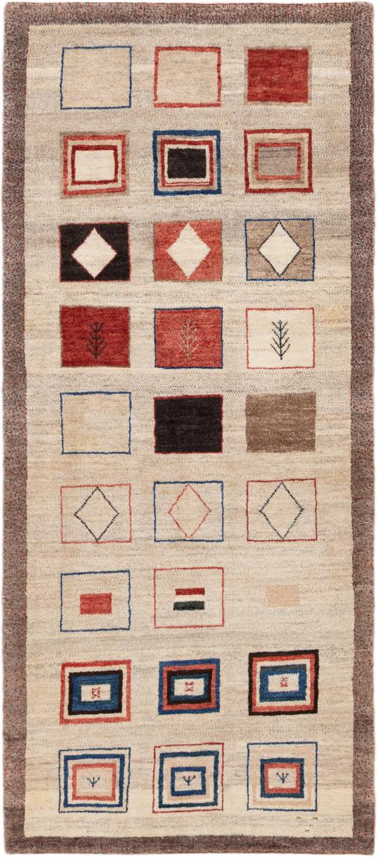 Covor persan Persan Gabbeh Loribaft 193x84 193x84, Covor persan Înnodat manual