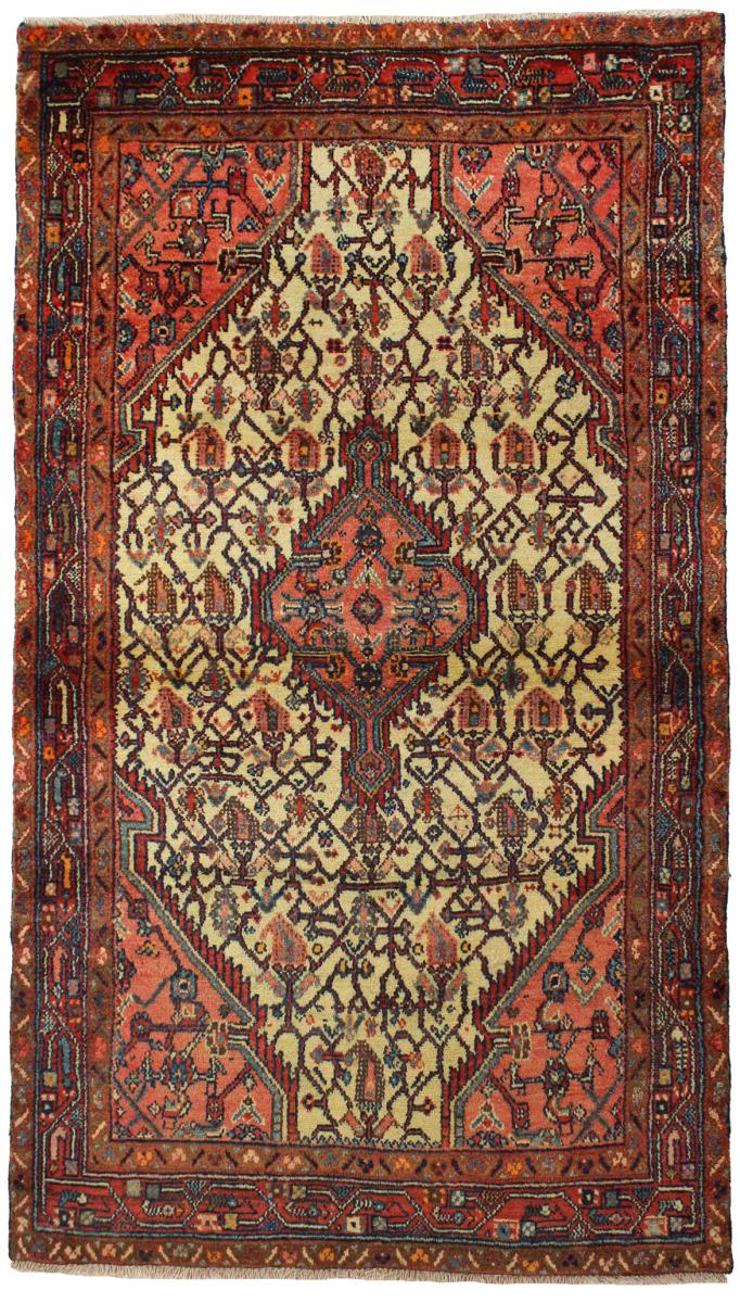 Persisk tæppe Hamadan 188x108 188x108, Persisk tæppe Knyttet i hånden