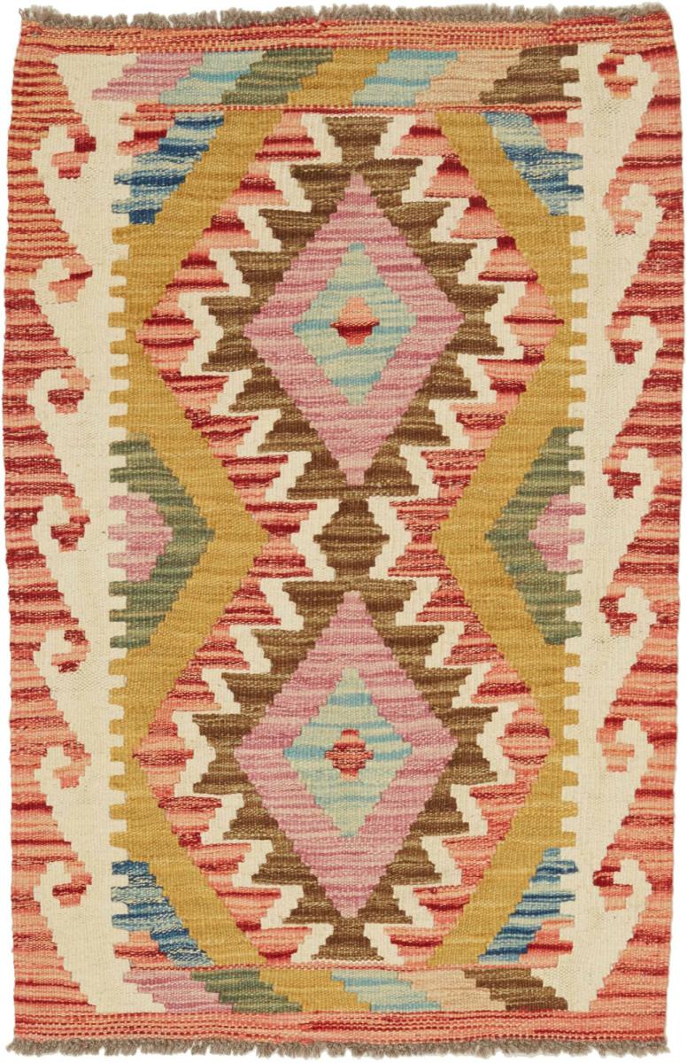 Tapete afegão Kilim Afegão 95x61 95x61, Tapete persa Tecido à mão