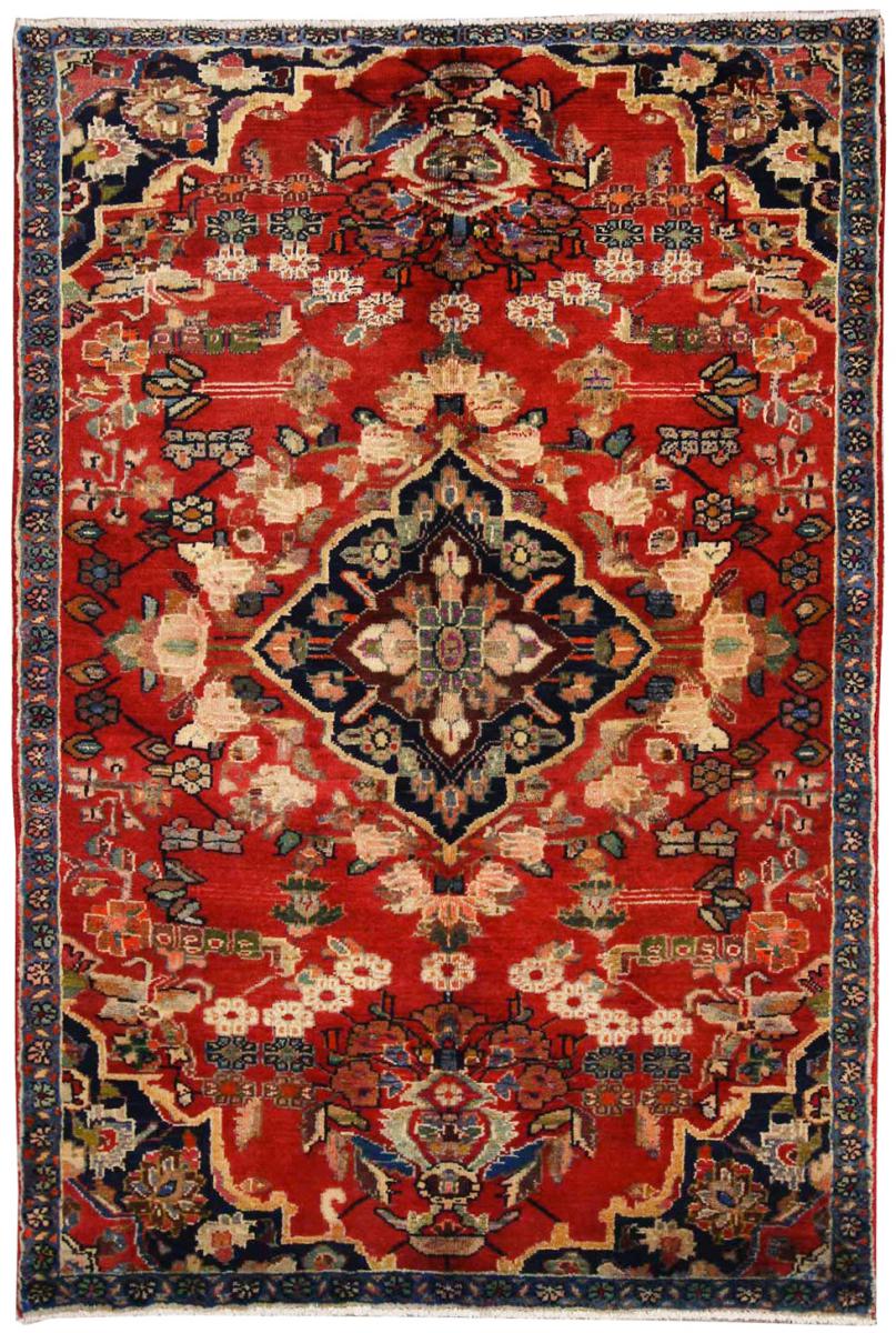 Persian Rug Hamadan 197x134 197x134, Persian Rug Knotted by hand