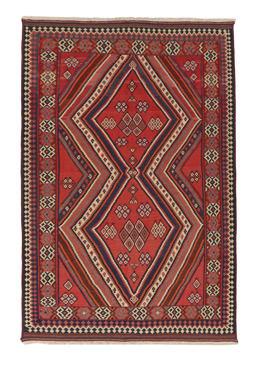 Tapis persan Kilim Fars 315x214 315x214, Tapis persan Tissé à la main
