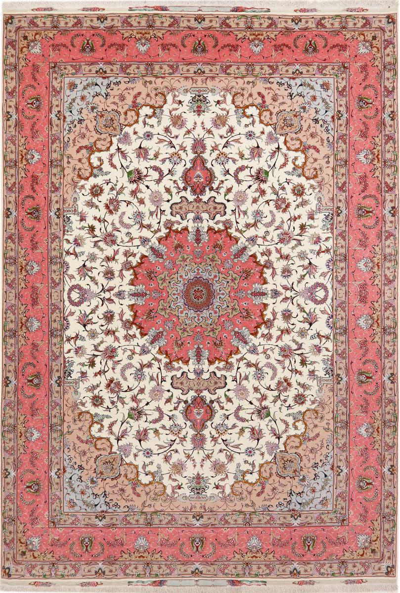 Tapete persa Tabriz 50Raj 370x255 370x255, Tapete persa Atado à mão