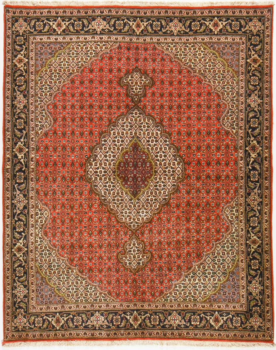 Tapete persa Tabriz 40Raj 199x155 199x155, Tapete persa Atado à mão