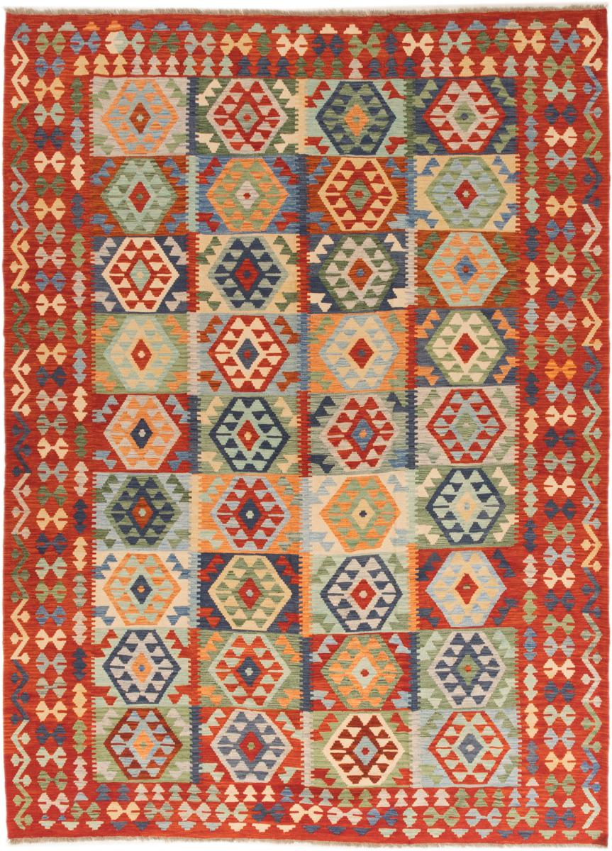 Afghan rug Kilim Afghan 343x254 343x254, Persian Rug Woven by hand