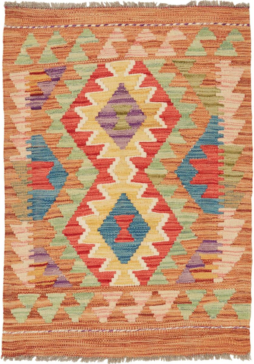 Tapete afegão Kilim Afegão 92x64 92x64, Tapete persa Tecido à mão