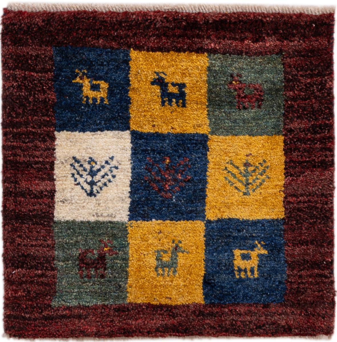 Persialainen matto Gabbeh Zagros 41x41 41x41, Persialainen matto Solmittu käsin
