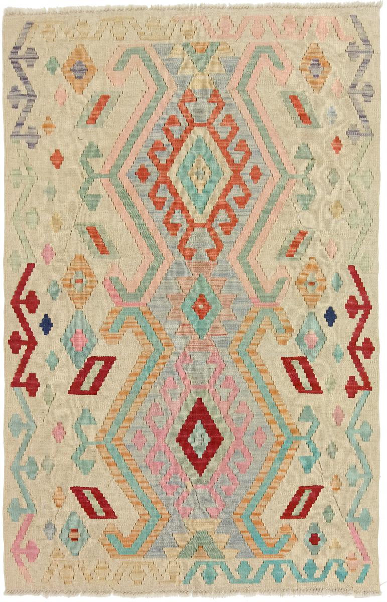 Tapete afegão Kilim Afegão Heritage 150x100 150x100, Tapete persa Tecido à mão