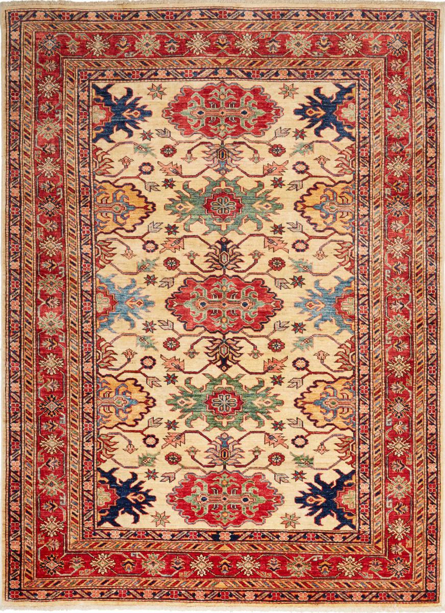 Afghansk tæppe Kazak 229x166 229x166, Persisk tæppe Knyttet i hånden