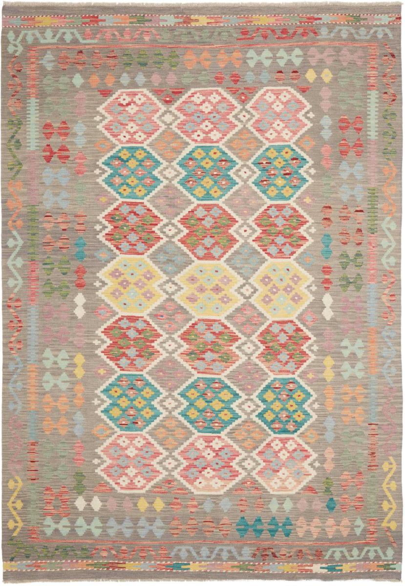 Tappeto afghano Kilim Afghan 251x174 251x174, Tappeto persiano Tessuto a mano